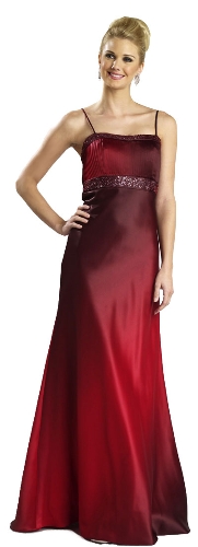 Elegant Empire Style Formal Evening Dress