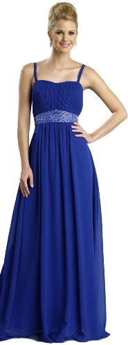 Empire Goddess Long Formal Evening Dress
