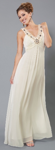 Summer Time Embelished Long Formal Dress