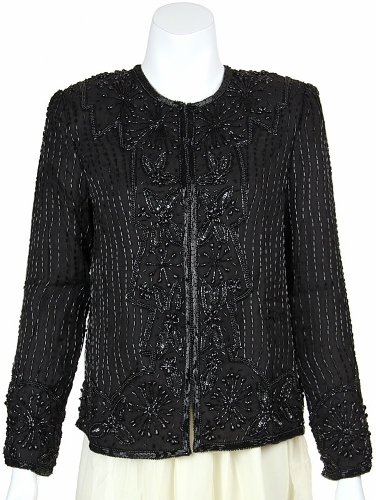 Hand Beaded Elaborate Bordered Jacket