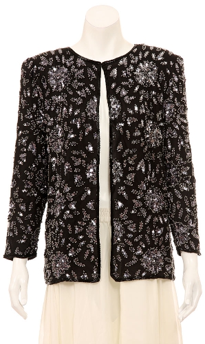 Long Sleeved Opened Front Jacket