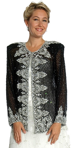 Handmade Sequin Beaded Jacket