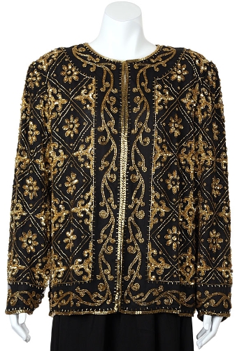 Waterfall Hand Beaded Jacket