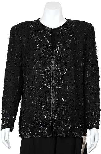 Symmetrical Hand Beaded Jacket 