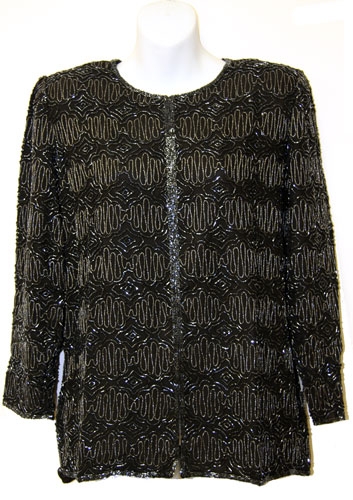 Full-Sleeved Beaded Jacket
