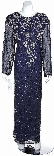 Floral Print Mother of the Bride Formal Dress