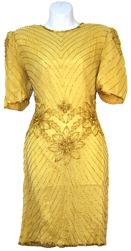 Short Sequined Cocktail Dress
