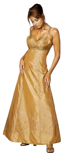 A-Line Beaded Dress