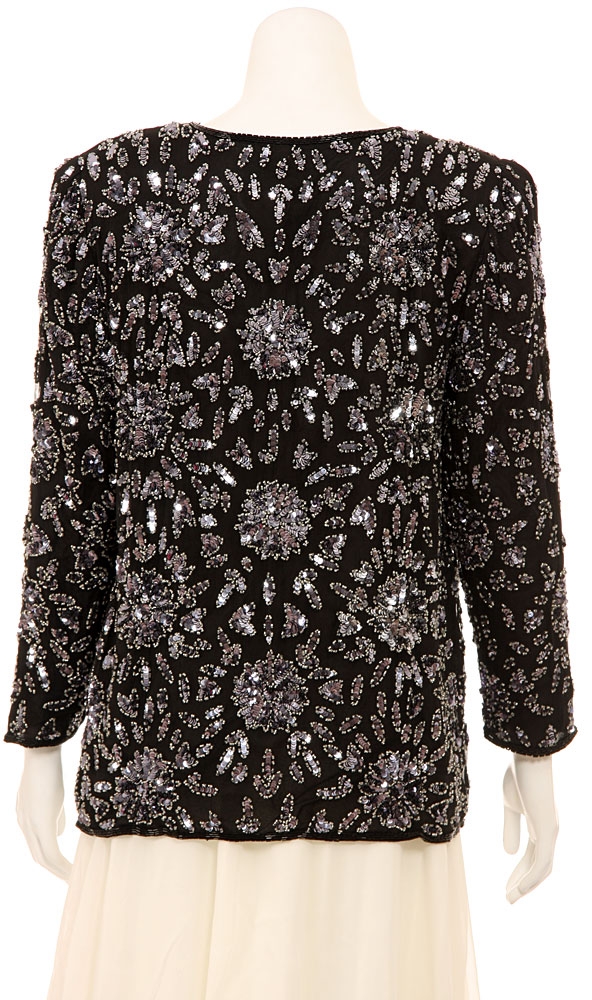 Long Sleeved Opened Front Jacket — back