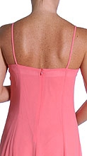 Shirred Spaghetti Strapped Dress — back