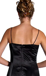Floral Insert and Bow Dress — back