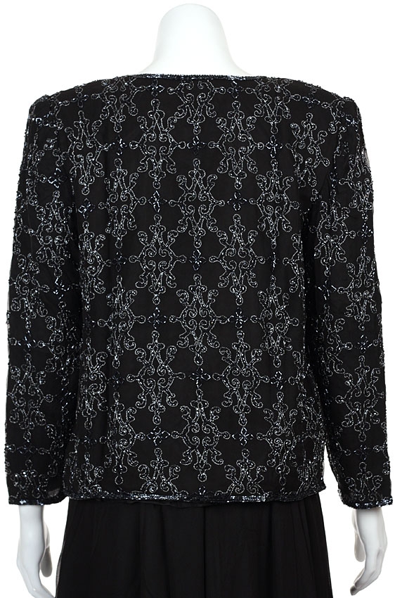 Hand Threaded Evening Jacket — back