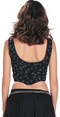 Floral Bead Tank Top — back