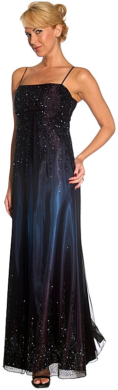 Sparkled Full Length Formal Prom Dress