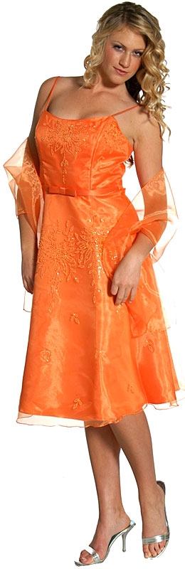 Beaded English Net Cocktail Dress