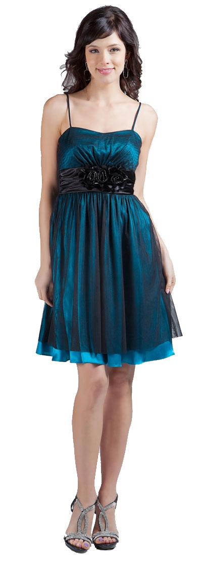 Formal Spaghetti Strap Prom Dress