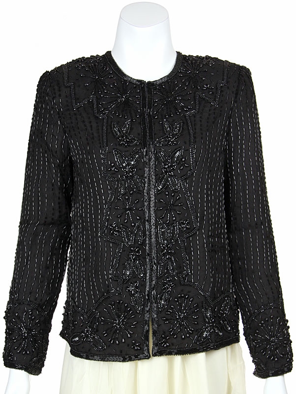 Hand Beaded Elaborate Bordered Jacket