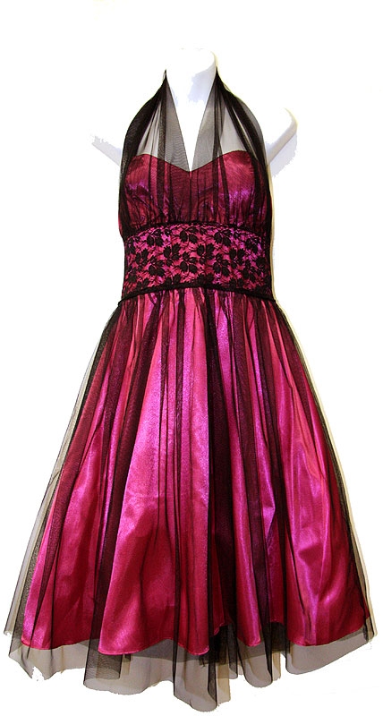 Mesh Halter Short Dress
