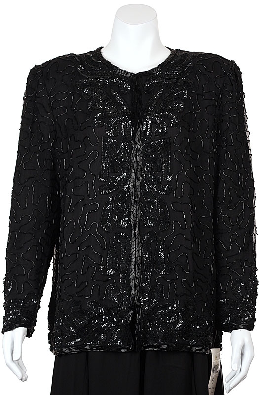 Symmetrical Hand Beaded Jacket 
