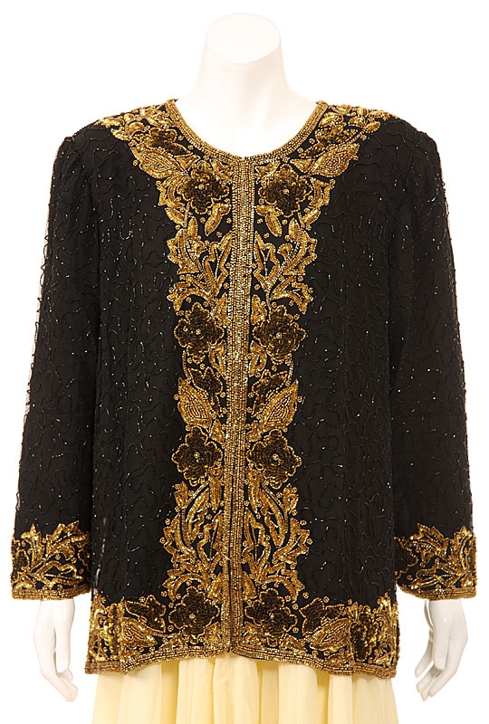 Fully Beaded Formal Jacket
