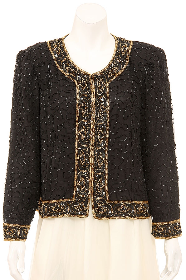 Fully Sequined Sophisticated Jacket