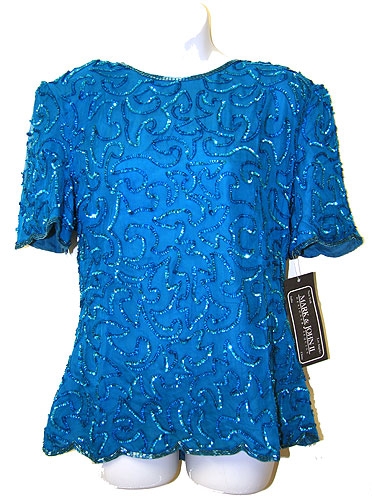 Sequin Beaded Blouse