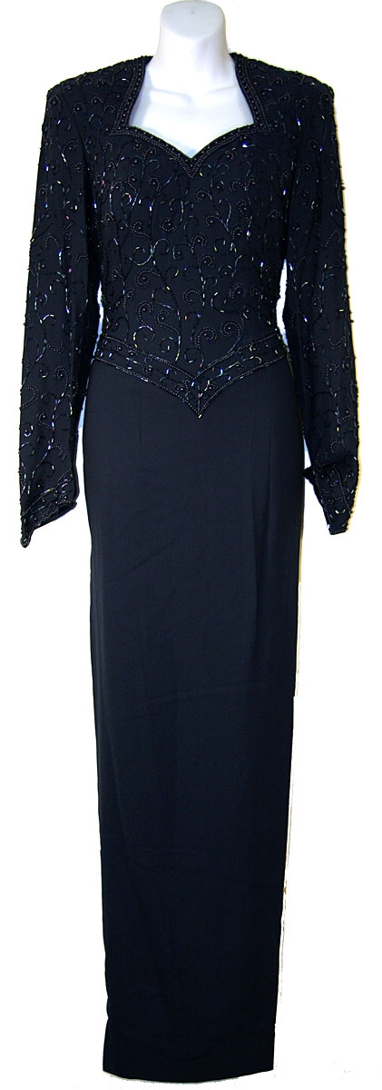 Full Sleeved Formal Mother of the Bride Dress