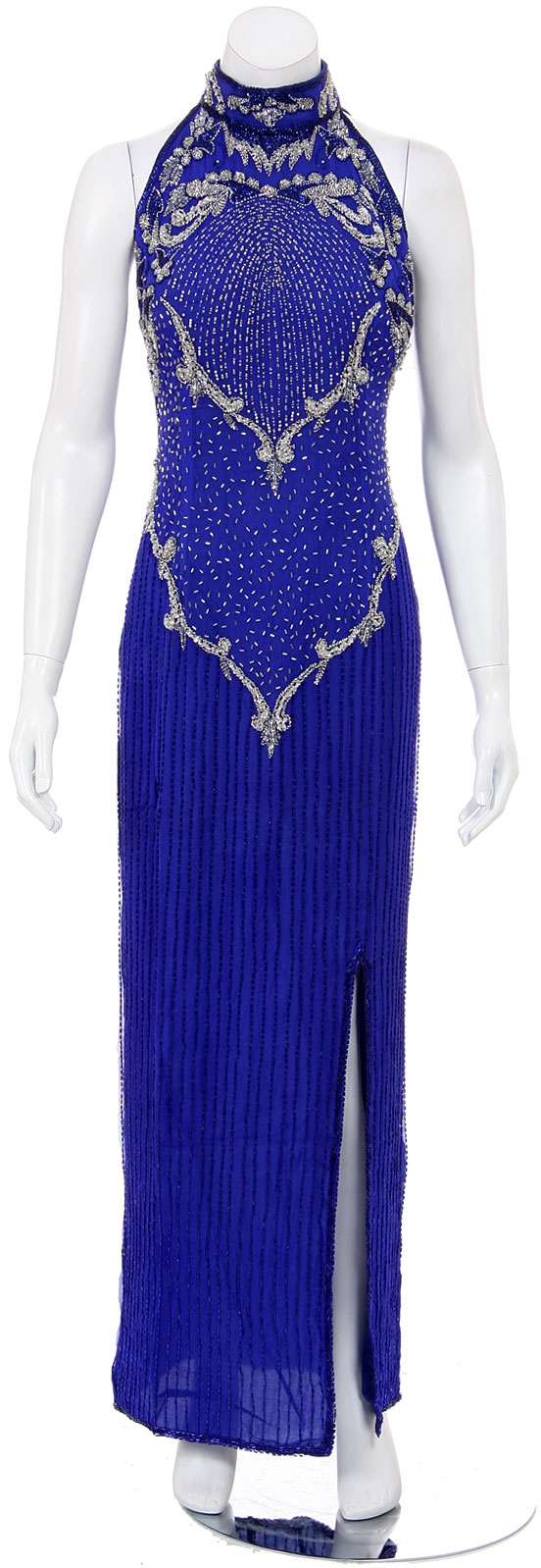 Sprinkling Rain Hand Beaded Formal Dress