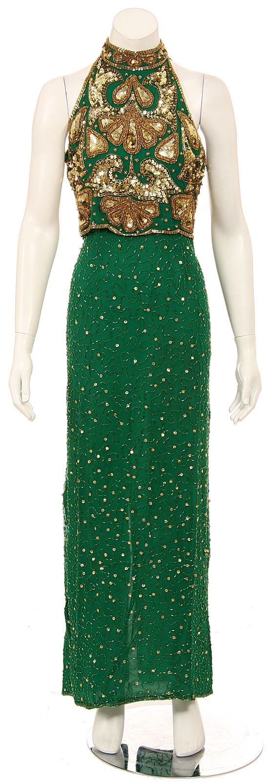 Illusionist Hand Beaded Gown