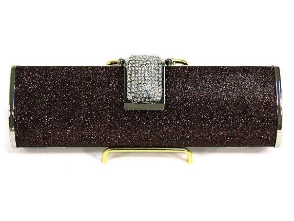 All Occasion Glitter Evening Bag — in Coffee