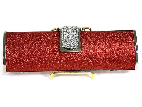 All Occasion Glitter Evening Bag — in Red