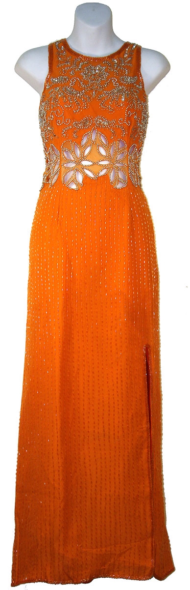 Sequin Beaded Formal Cocktail Dress
