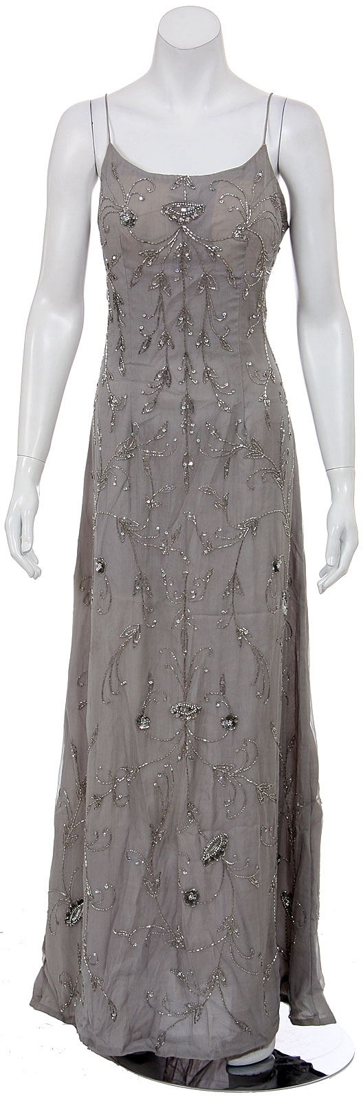 Sparkling Storm Hand Beaded Dress