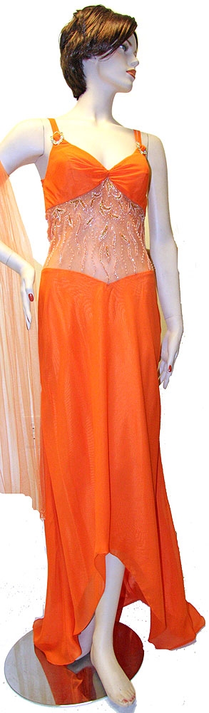 Criss-cross Back Prom Dress
