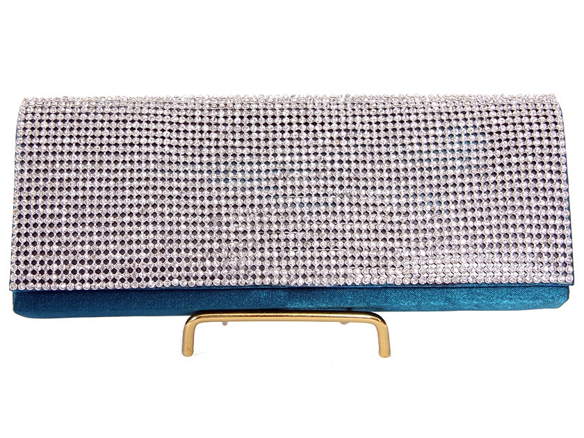 Starry Mantle Evening Bag In Turquoise