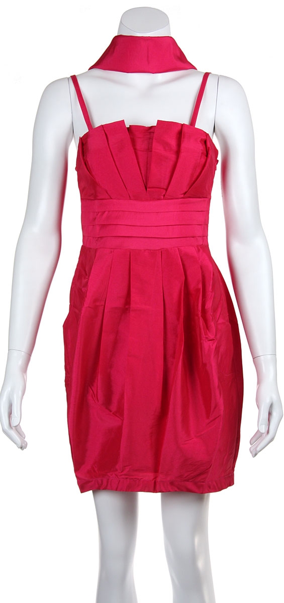 Short Pleated Party Dress