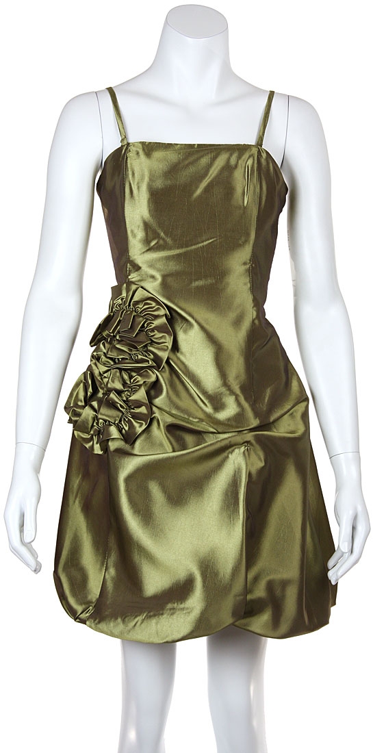 Shimmering Short Bubble Party Dress
