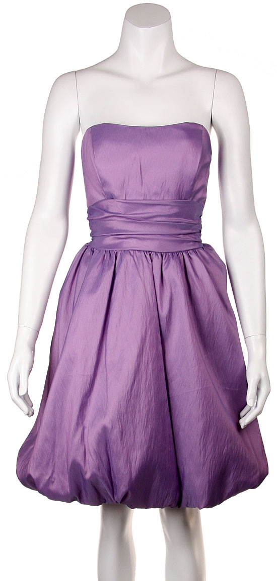 Strapless Bubble Party Dress