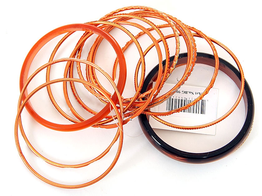 Set of 14 Bollywood Style Bangle Bracelets