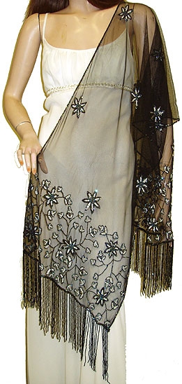 Sequin Beaded Shawl