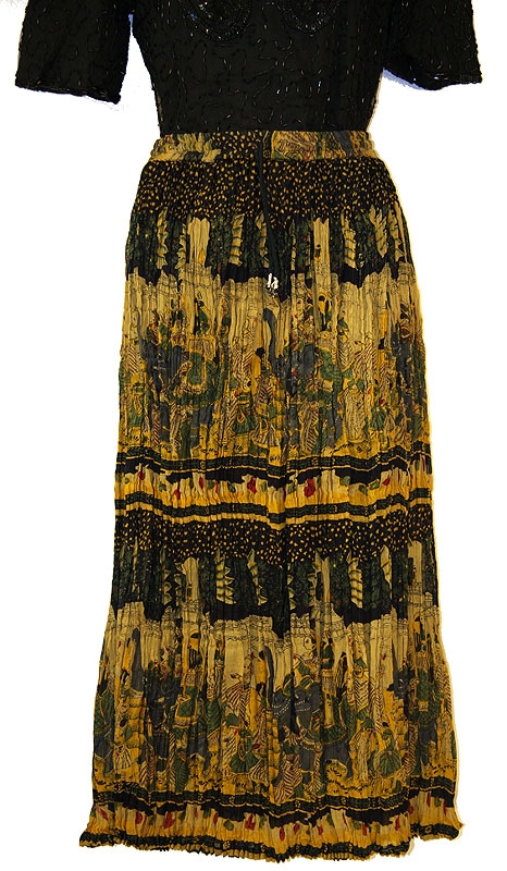 Long Skirt with Design