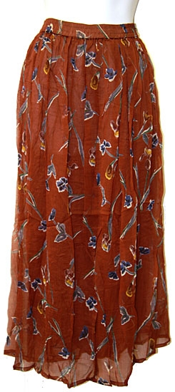 Long Skirt with Design