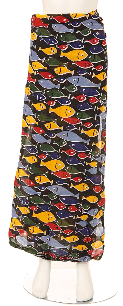 Multi-Colored Fish Sarong