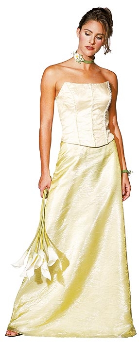 Two-Piece Sequin Beaded Formal Prom Dress with Flowers